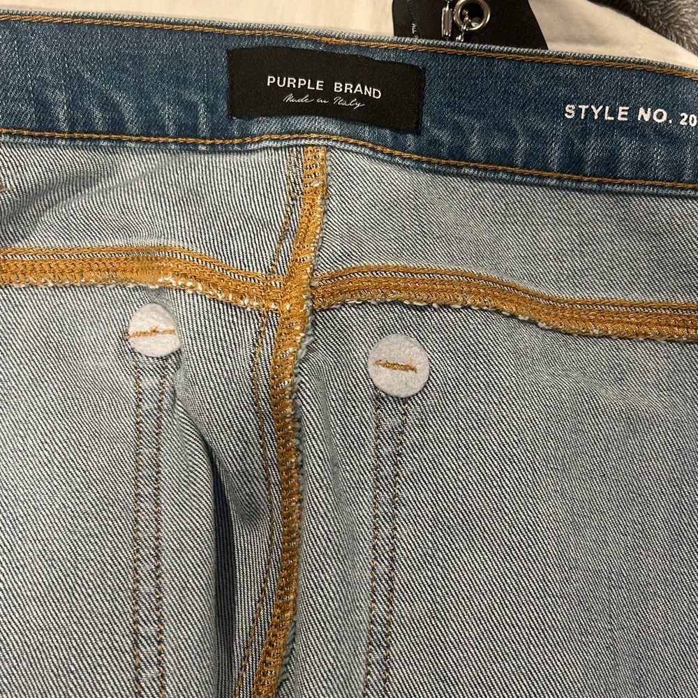 purple jeans men 32